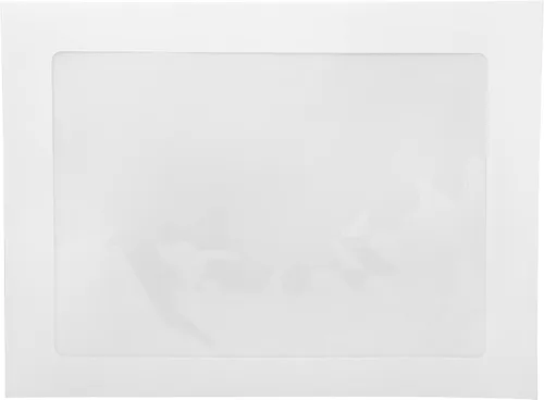 Vista 8 de JAM PAPER Sobres comerciales para ventana de 6 x 9 pulgadas, color blanco, paquete de 100 unidades Pack of 100