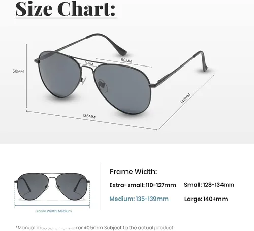 Vista 5 de Veda Tinda Vision Gafas de sol de aviador para mujeres y hombres, estilo vintage de los años 70, clásicas, a la moda, retro, para hombre, protección