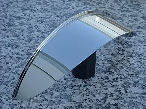 Vista 2 de Visera para faros delanteros i5 cromada de 7 pulgadas compatible con Honda Kawasaki Suzuki Yamaha