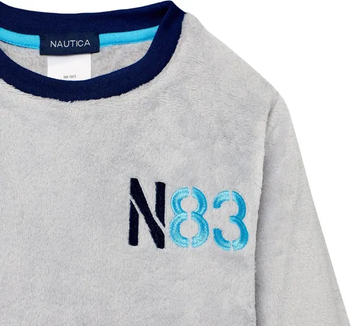 Vista 6 de Nautica Conjunto de 2 piezas de sudadera de forro polar y pantalón de pijama para niños