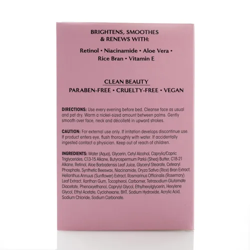 Vista 5 de Reventin Clinical Results Retinol Wrinkle Rewind - Loción hidratante facial antienvejecimiento para arrugas, manchas de edad y piel seca, crema