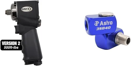 Vista 9 de Astro Pneumatic - Llave de impacto nano de 1/2 pulgada con enchufe giratorio de bola Flexzilla