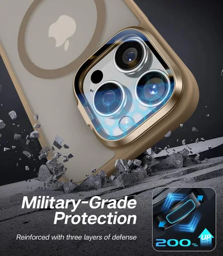 Vista 19 de VOFATA [Protección Completa Mejorada de la Cámara] para Funda iPhone Air con Cubierta de Cámara con Soporte [Compatible con MagSafe][Protección