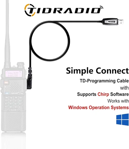 Vista 3 de TIDRADIO Radio GM-5R GMRS, radio bidireccional con repetidor Gmrs con batería de 3800 mAh, receptor de escaneo de doble banda y radio de mano NOAA