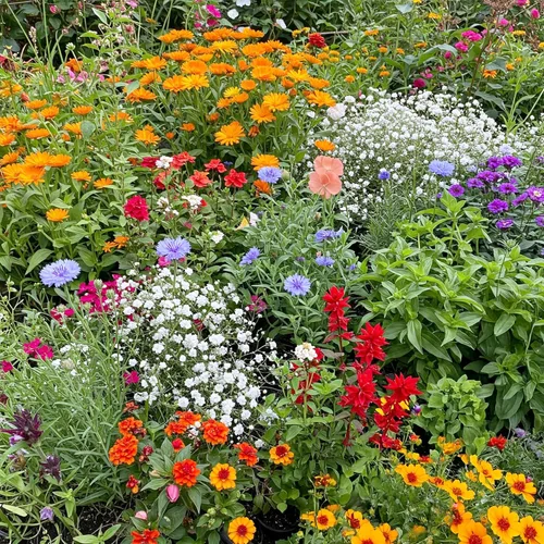 Vista 50 de Ferry Morse Mezcla para Todo Propósito Sol-Sombra a Granel Semillas de Flores Silvestres, 1 lb