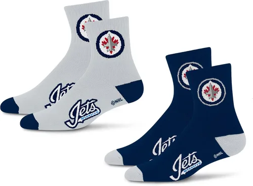 Vista 4 de For Bare Feet NHL unisex-adult Quarter Sock
