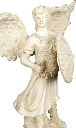 Vista 4 de Angelstar Figura de arcángel, Miguel, 7 pulgadas (16203)