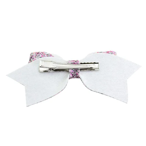 Vista 5 de 12 lazos para el cabello con purpurina, pinzas de cocodrilo, pinzas para el cabello, pasadores para el cabello, accesorios para el cabello