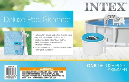 Vista 7 de Skimmer para alberca con montaje de pared Intex Deluxe 58949E