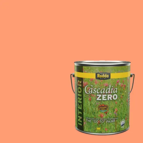 Vista 166 de Rodda Paint CASCADIA ZERO - Pintura plana e imprimación para interiores en uno, cuarto de galón, crema de ballet