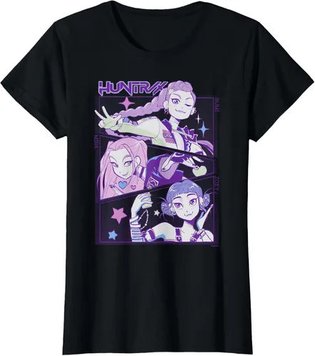 Vista 34 de KPop Demon Hunters HUNTR/X Camiseta oficialmente licenciada