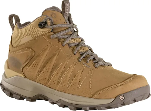 Vista 2 de Oboz Sypes Mid Leather B-Dry - Zapatos de senderismo impermeables para mujer