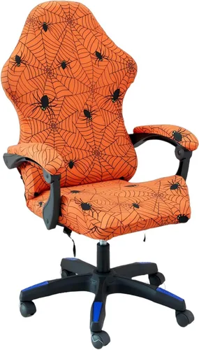 Vista 9 de Fundas para sillas de videojuegos, elásticas, extraíbles y lavables, fundas protectoras para sillas reclinables para computadora con funda