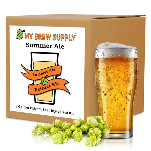 Vista 8 de My Brew Supply Kit de extracto doble IPA Hazy Juicy Double IPA Extracto de malta seca pálido, trigo y Pilsen, azúcar de maíz, avena en copos