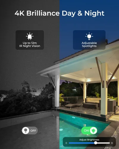Vista 2 de REOLINK E1 al aire libre SE PoE 4K cámara al aire libre para la seguridad
