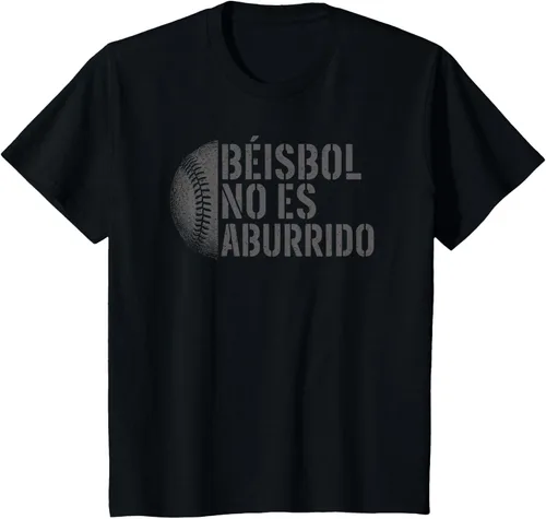 Vista 5 de Beisbol No ES Aburrido Funny Baseball is Not Boring Quote T-Shirt
