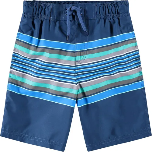 Vista 10 de Kanu Surf Traje de baño de playa con protección UPF 50+ de secado rápido para niños Dominica Verde