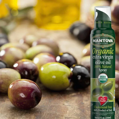 Vista 23 de Mantova Spray de Aceite de Oliva Virgen Extra con Sabor a Cúrcuma, spray de cocina saludable para el corazón perfecto para ensaladas, salsas