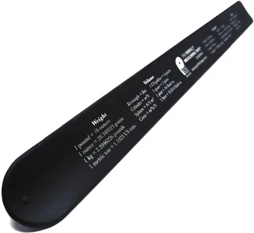 Vista 2 de Perfect Measuring Tape - Regla a presión de pulsera - Banda métrica de silicona para pulsera - Dos caras