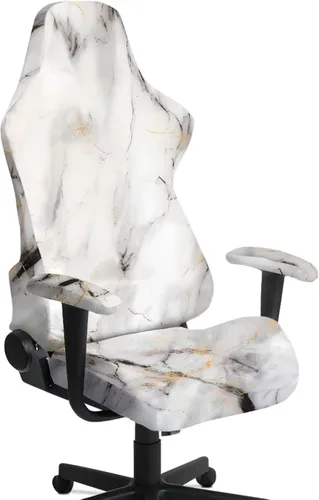 Vista 24 de Suobstales Aztec Leopard American Tribal Pattern Gaming Chair Cover Stretch Slipcover with Armrest Covers, Washable Elastic Protector Universal