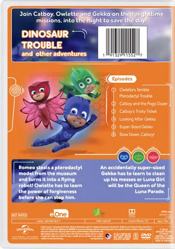 Vista 2 de PJ Masks Dinosaur Trouble DVD