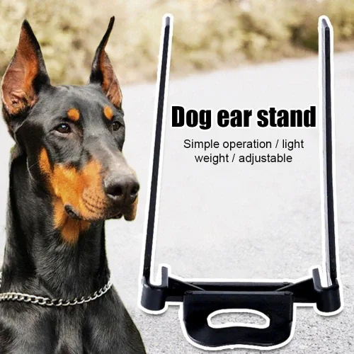 Vista 8 de Doberman - Herramienta de soporte para orejas de perro, kit de corrección fija vertical, soporte vertical de oreja de perro con cinta para perros
