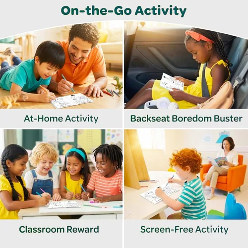 Vista 6 de Monkey Party Favors for Kids Bundle - 8 Pc Mini Activity Packs