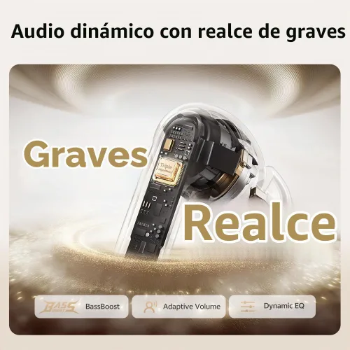 Vista 6 de QCY MeloBuds N60 Auriculares inalámbricos con cancelación de ruido