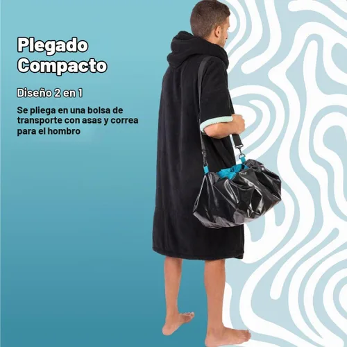 Vista 4 de IslandMat Wetsuit Changing Mat, Waterproof 2-in-1 Surf Bag, Heavy-Duty