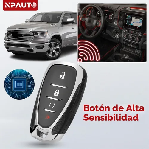 Vista 5 de NPAUTO Llavero de Reemplazo Compatible con 2017-2018 Chevy Bolt, 2018-2020 Equinox, 2017-2020 Trax, 2018-2020 Sonic, 2016-2019 Volt, Control Remoto