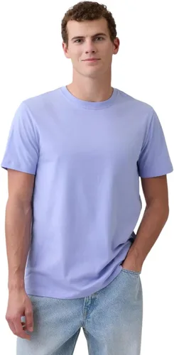 Vista 61 de Camiseta de cuello redondo Gap para hombre, mangas cortas, estilo casual Negro