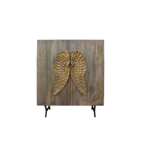 Vista 3 de Aparador DKD Home Decor Marrón Dorado Madera de mango 100 x 45 x 120 cm 100 x 50 x 120 cm