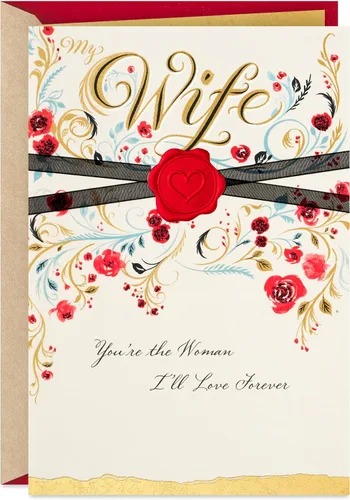 Vista 9 de Hallmark Tarjeta de San Valentín para esposa (felicidad y trabajo duro)