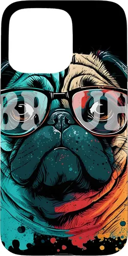 Vista 31 de Bruh Pug Aesthetic Funny Men Women Boy Girl Dog Case for iPhone 17