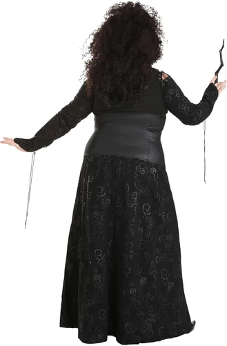 Vista 5 de Disfraz de Harry Potter Bellatrix de talla grande para mujer