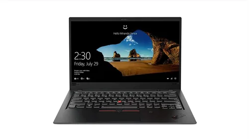 Vista 6 de Lenovo ThinkPad X1 Carbon Laptop con Windows de alto rendimiento, (Intel Core i7, 16 GB de RAM, SSD de 512 GB, Windows 10 Pro), 20KH002JUS