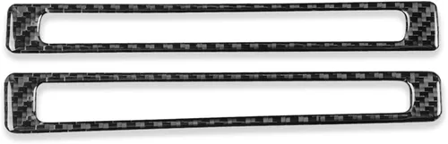 Vista 2 de NVCNX Fibra de Carbono Compatible con Ford Mustang GT Shelby 2010-2014 2011 2012 2013 Consola Central del Coche Transmisión Automática Caja
