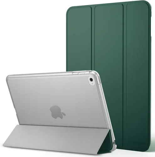 Vista 42 de MoKo Funda para iPad mini 5 2019/Mini 4 2015 (5ta/4ta Generación 7.9 pulgadas), funda delgada y ligera con soporte, con protector traslúcido