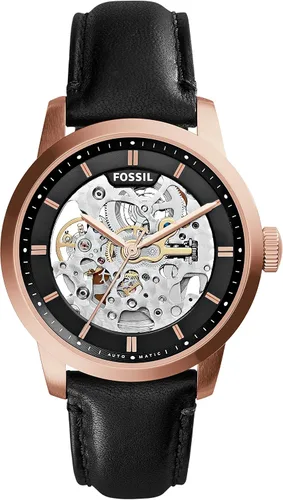 Vista 2 de Fossil de los hombres me3084TownsmanReloj automático piel Negro