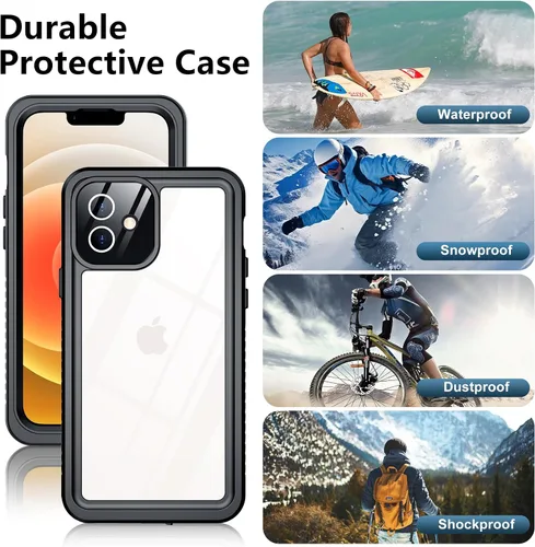 Vista 5 de Carcasa transparente para iPhone 12 y iPhone 12 Pro