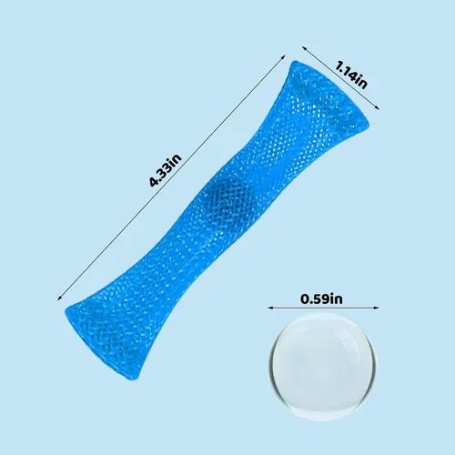 Vista 2 de Vanblue Juguete para ansiedad, 10 unidades, malla de mármol, sensorial, para aliviar el estrés, para niños y adultos, TDAH, añadir autismo