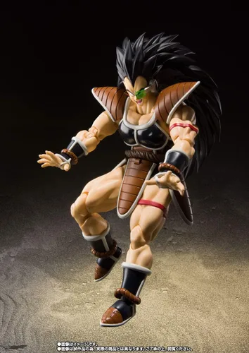 Vista 7 de Bandai - Figura Dragon Ball Z - Raditz S.H.Figuarts 7.1 in - 4573102608260