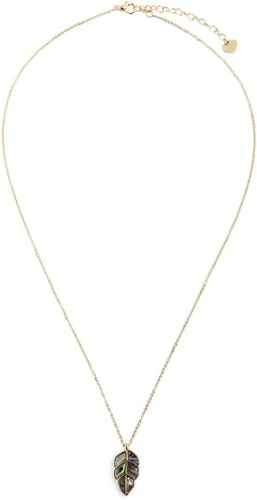 Vista 3 de RIAH FASHION Delicado collar con dije Regalo para mujer, día de San Valentín, día de la madre, lindo colgante de la suerte, cadena delicada