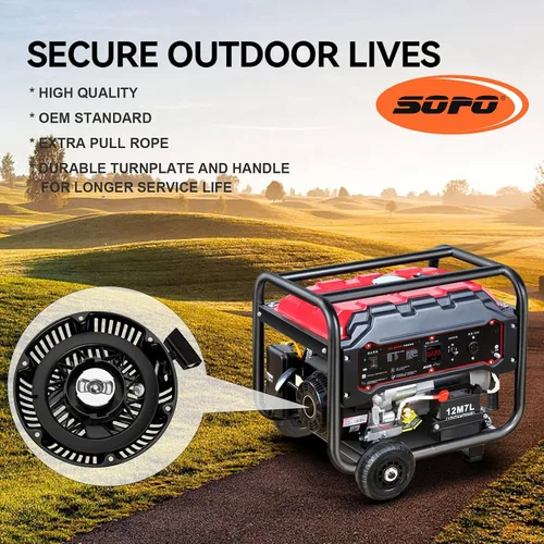 Vista 7 de SOFO Conjunto de arranque de tracción para Briggs and Stratton 163cc 208cc 5hp 6.5hp motor CR950 CR750 CR550 XR550 XR750 XR950 XR950 Generador