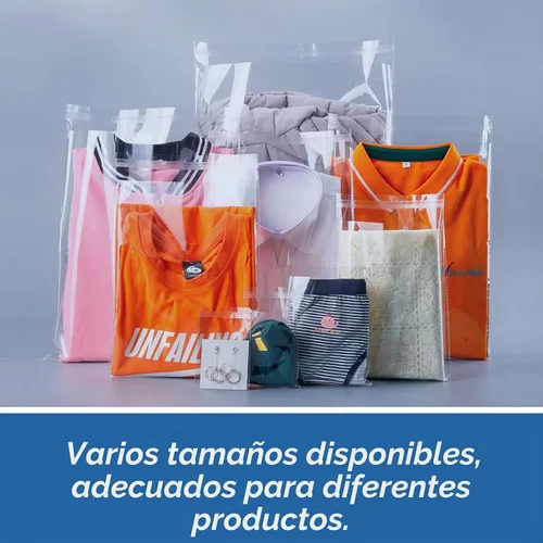 Vista 6 de Bolsas de celofán transparente de 6 x 9 pulgadas (200 unidades) - Bolsas de polietileno de plástico para violonchelo autoadhesivas- para cajas