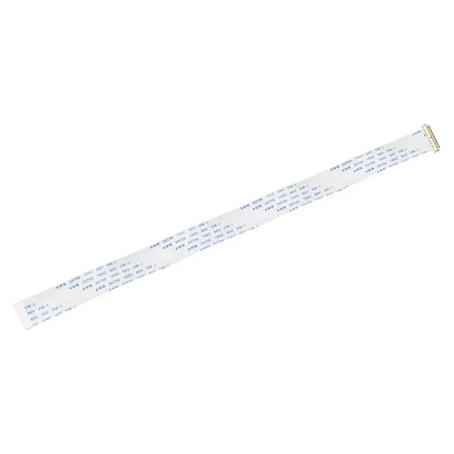 Vista 7 de uxcell Cable plano flexible, 30 pines de 0.020 in de paso de 3.937 in, FPC FFC, cable de cinta flexible para TV LCD, audio para automóvil