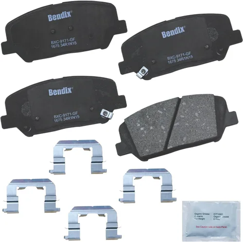 Vista 387 de Bendix - Pastillas de freno Priority1 CFM149 para Blue Bird TC1000, Chevrolet C30, Pickup, C35, C3500HD, G30, Van, K30, P30, R30, R3500, V30, V3500