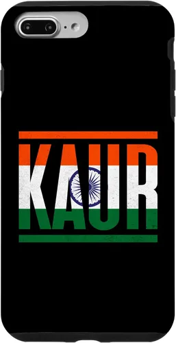 Vista 9 de Funda para iPhone 15 Kaur con apellido familiar y orgullo de la bandera de la India
