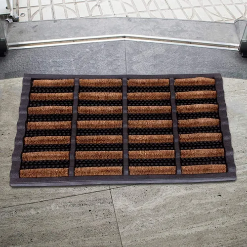 Vista 6 de FOOTMATTERS Ninamar Alfombrilla Bandeja Raspadora de Barro – 24 x 16 pulgadas