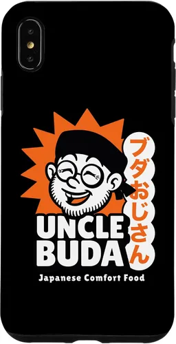 Vista 7 de iPhone 15 Uncle Buda Food Truck Texas Comida japonesa Funda con logotipo de Ojisan